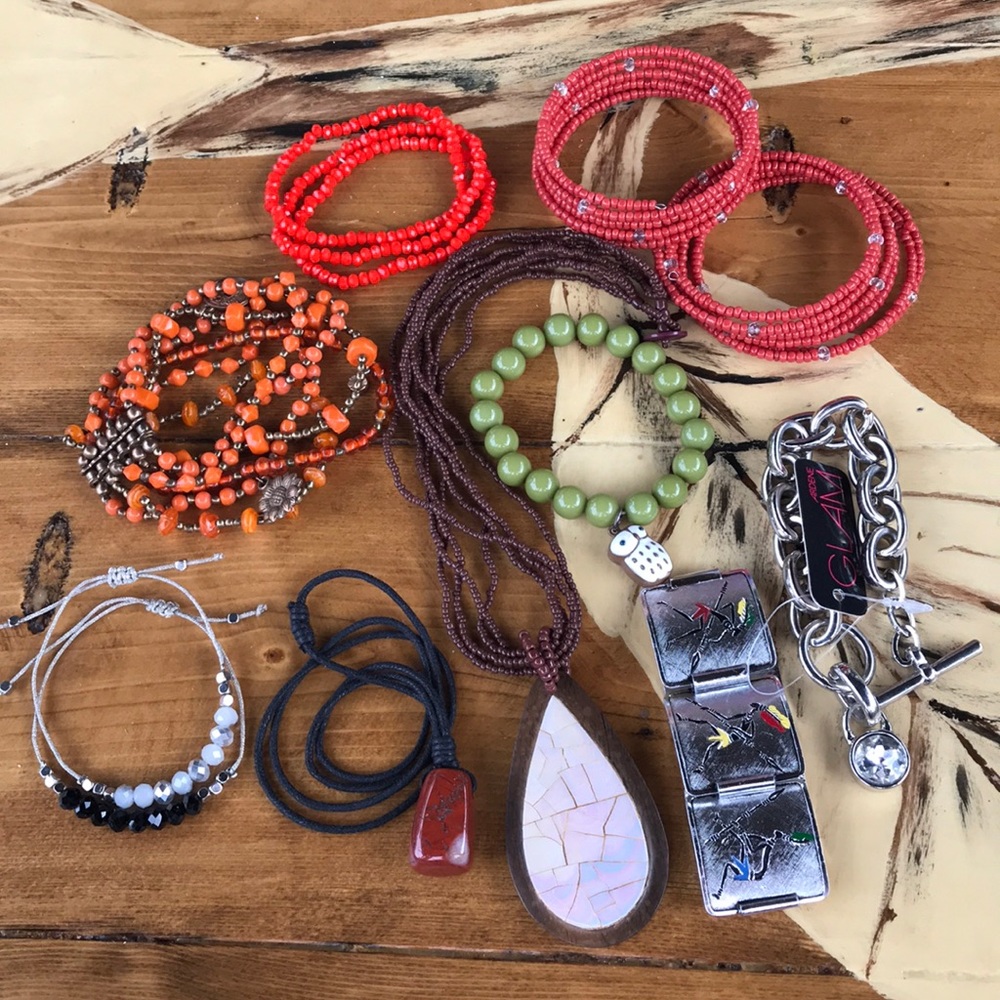 SOLD!!!! Costume jewellery bracelets/necklaces